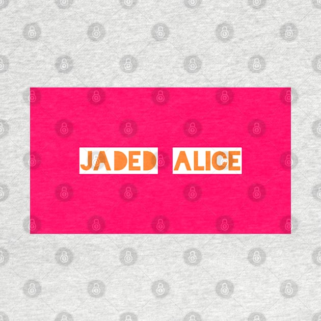 Jaded Alice pink logo by JadedAlice